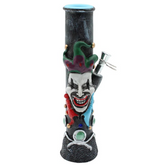10" CLAY CLOWN FACE | WATER PIPE